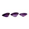 Image 2 : 22.91 ctw.Natural Pear Cut Amethyst Parcel of Three