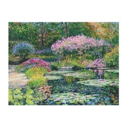 Giverny Lily Pond by Behrens (1933-2014)