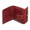 Image 6 : Gucci Dark Red Guccissima Leather French Flap Wallet