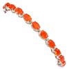 Image 1 : Natural Orange Fire Opal 57.22 Ct Bracelet