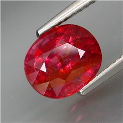 Natural Hot Pink UNHEATED Sapphire 3.32 Cts