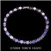 Image 2 : Natural Opal Rhodolite Garnet 60.86 Cts  Bracelet
