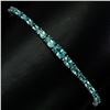 Image 1 : Natural Oval Apatite 8x6 MM Bracelet