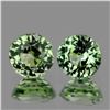 Image 1 : Natural AAA Bright Green Sapphire Pair - VVS