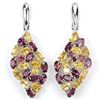 Image 1 : Natural Multi Gemstone EarRing