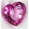 Image 1 : Natural Hot Pink Heart Topaz 17.25 Carats - VVS