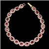 Image 1 : Natural Top Rich Pink Tourmaline Bracelet