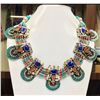 Image 1 : Tibet Natural Stone Tribal Queen Royal Necklace