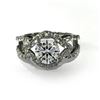 Image 1 : SPARKLING 2.5 CT CENTER STONE DIAMOND RING