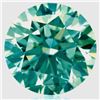 Image 1 : SPARKLING 3.84 CT MINT GREEN DIAMOND
