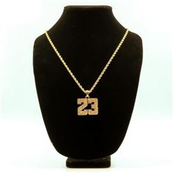 AWESOME 14 Kt. GOLD PLATED MICHAEL JORDAN PENDANT