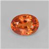 Image 1 : Natural Ceylone Orange Sapphire 5x4 MM