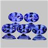 Image 1 : Natural Fire Purple Blue Tanzanite 5 Pcs - Flawless