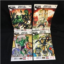 ORIGINAL SIN #1-4 (MARVEL COMICS) HULK vs. IRON MAN