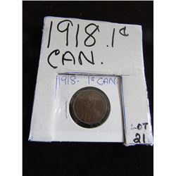 1918 CANADA LARGE PENNY