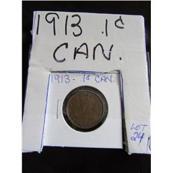 1913 CANADA LARGE PENNY