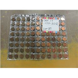 1934 - 2012 CANADA PENNY