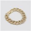 Image 1 : Plated 14KT Yellow Gold Link Bracelet
