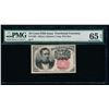 Image 1 : 10 Cent Fifth Issue Fractional Note PMG 65EPQ