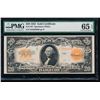 Image 1 : 1922 $20 Gold Certificate PMG 65EPQ