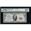 Image 1 : 1929 $10 Cincinnati National Note PMG 67EPQ