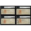 Image 2 : (4) Consecutive 1862 $100 Confederate States of America Notes PMG Ch. Uncirculated 63EPQ