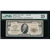 Image 1 : 1929 $10 Adams National Bank Note PMG 25