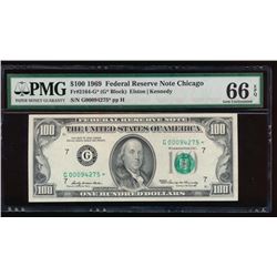 1969 $100 Chicago Federal Reserve STAR Note PMG 66EPQ