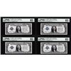 Image 1 : (4) Consecutive 1928A $1 Silver Certificate Notes Fr.1601 PMG Gem Uncirculated 65EPQ