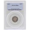 Image 1 : 1879 3 Cent Nickel Proof Coin PCGS PR66