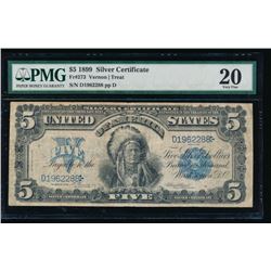 1899 $5 Chief Silver Certificate PMG 20