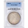 Image 1 : 1881-S $1 Morgan Silver Dollar Coin PCGS MS65