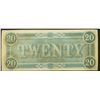 Image 2 : 1864 $20 Confederate States of America Note