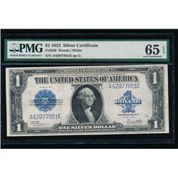 1923 $1 Silver Certificate PMG 65EPQ