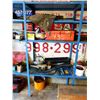 Image 3 : 4 METAL SHELVES & CONTENTS