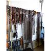 Image 1 : CHAINS, BOOMERS, WIRE, HOSE, STRAPS, ETC HANGING ON WALL