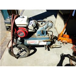 ROTAIR AIR COMPRESSOR C/W HONDA 5 HP MOTOR