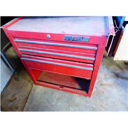 WATERLOO 3 DRAWER RED TOOL CABINET