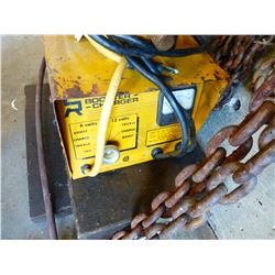 BATTERY BOOSTER/CHARGER & METAL STORAGE BOX