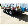 Image 6 : APPROX. 20' TANDEM AXLE FLAT DECK TRAILER