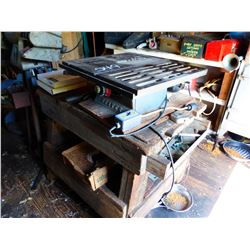 BEAVER TABLE SAW, WOOD STAND, GUIDES, ETC