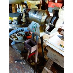 HEAVY DUTY 2 HP 10" GRINDER ON STEEL STAND