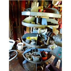 5 TIER BOLT BIN & CONTENTS