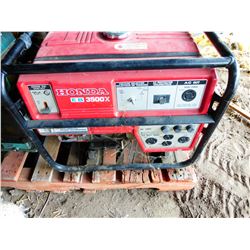 HONDA 3500X GEN SET (RUNNING ORDER)