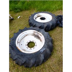 2 FIRESTONE 11.2 X 24 TIRES