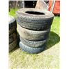 Image 1 : 4 ASSORTED TIRES