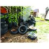 Image 1 : PILE OF APPROX. 30 ASSORTED TIRES