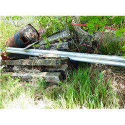 2 PIECES ALUMINUM PIPE