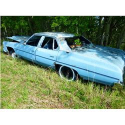 APPROX. 1968 CHEV IMPALA 4 DOOR CAR & CONTENTS