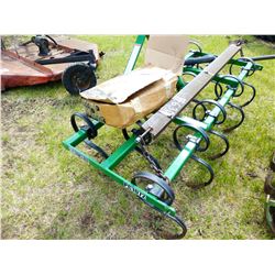 JOHN DEERE PC1072 - APPROX 6' SPRING TOOTH CULTIVATOR & DRAW BAR